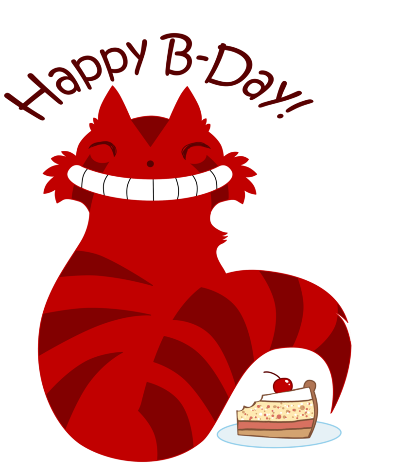 Happy Birthday PNG With Cats - 142876