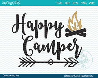 Happy Camper PNG HD - 130282