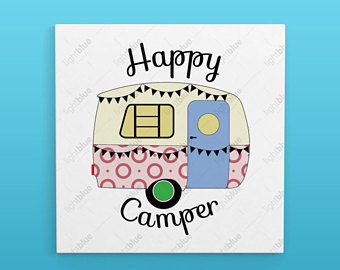Happy Camper PNG HD - 130277