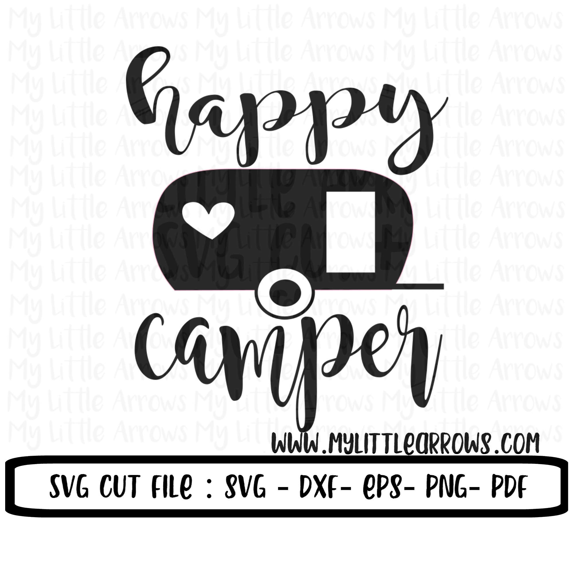 Happy Camper PNG HD - 130273