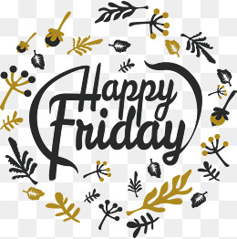 Happy Friday PNG HD Free - 141131