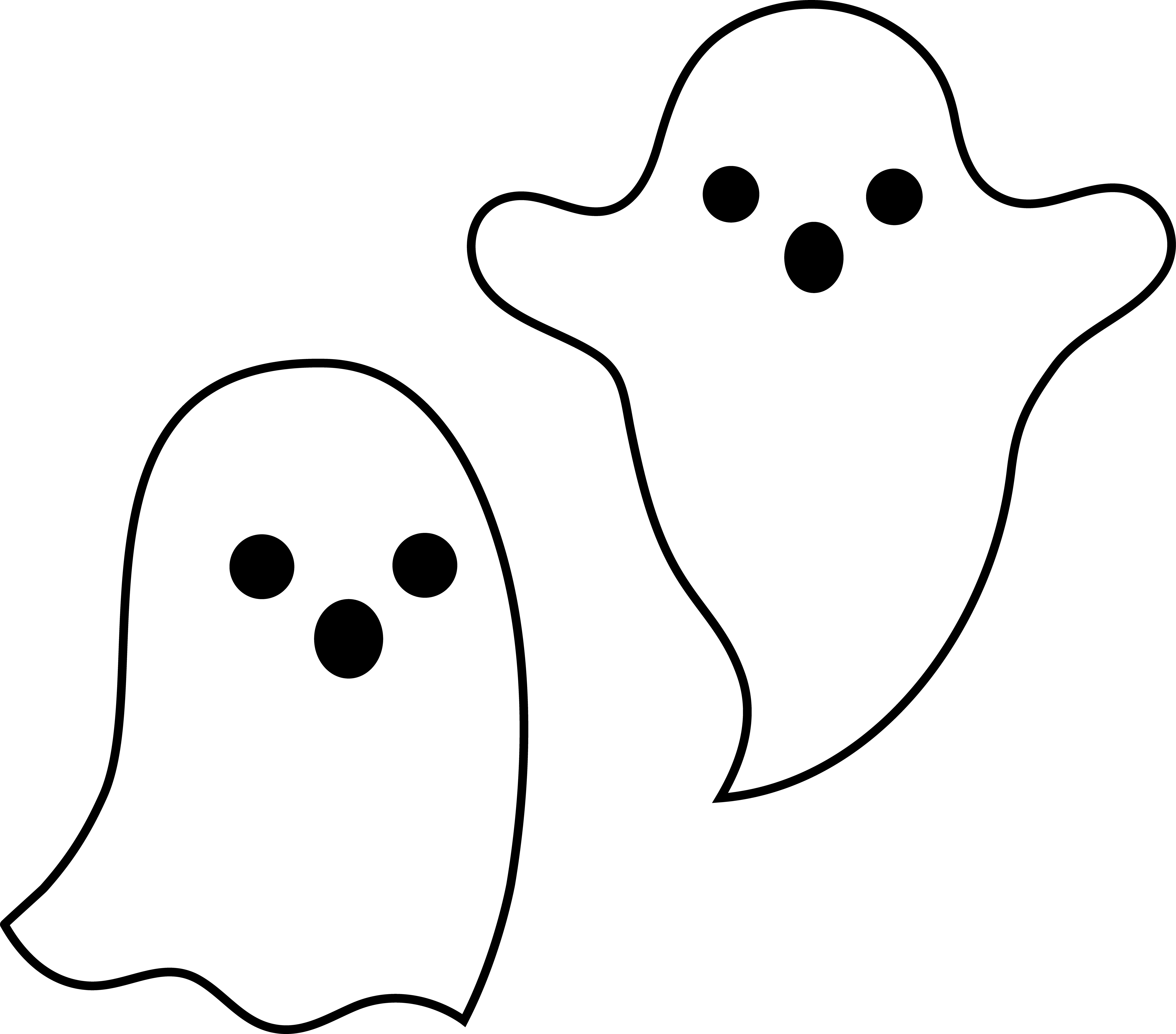 Happy Ghost PNG HD - 142625