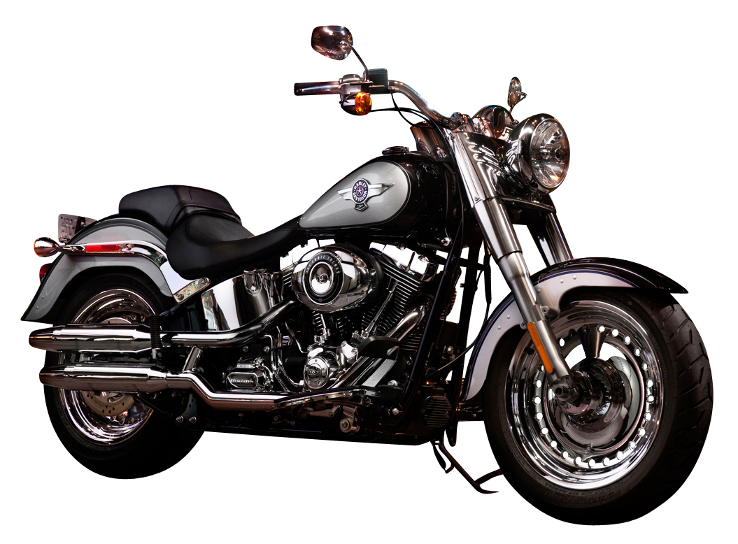 Harley Davidson Black Motorcy