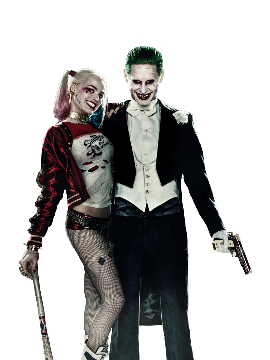 Joker and Harley Quinn PNG #1