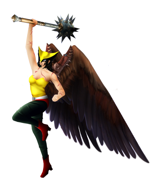 Hawkgirl PNG File