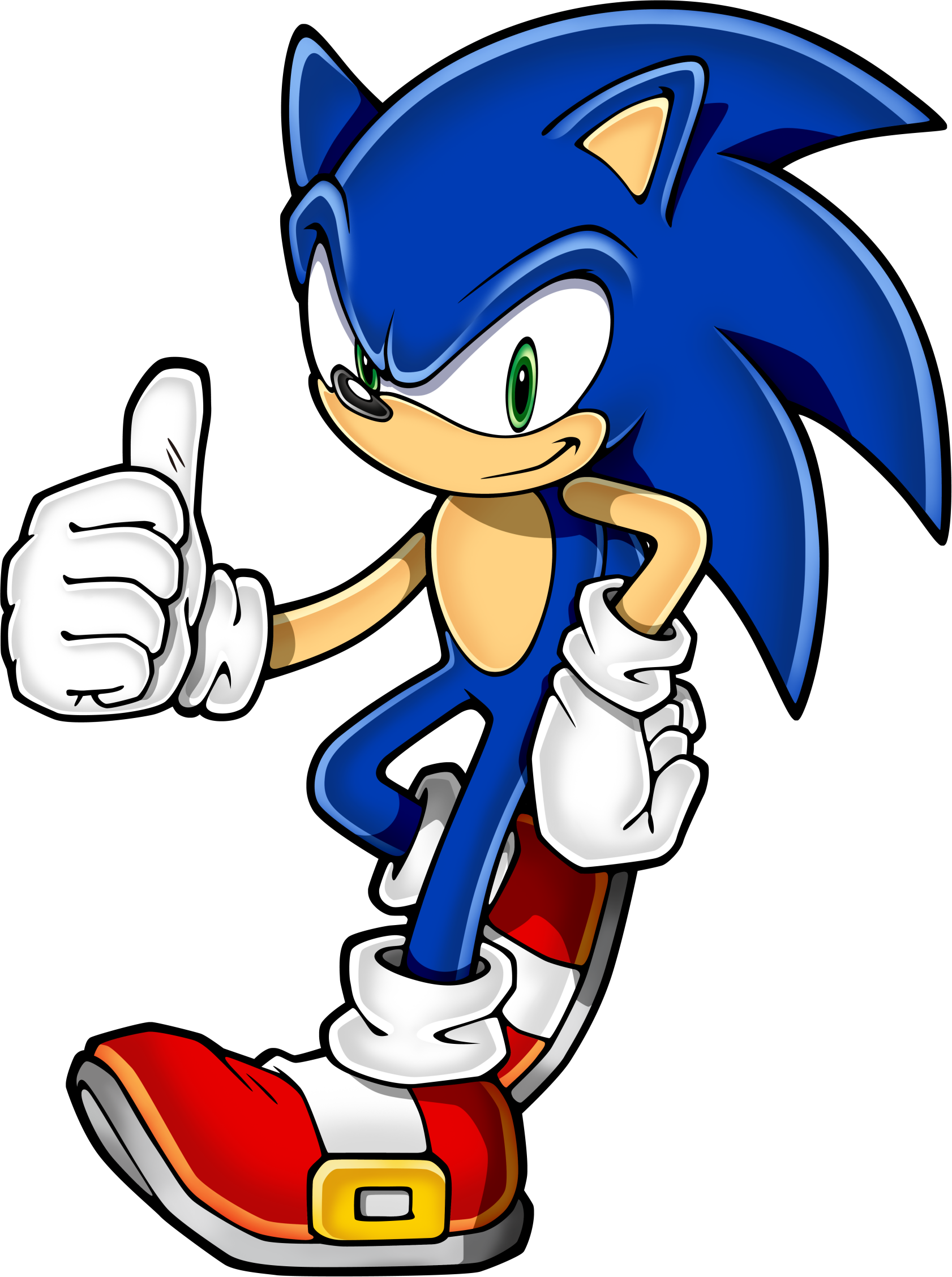 Sonic the hedgehog hd clipart