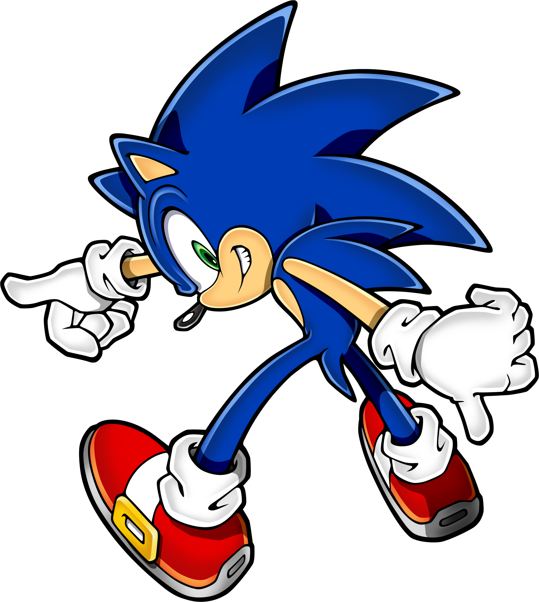 HD Sonic the Hedgehog by Over
