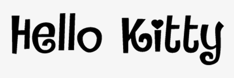 Hello Kitty Logo PNG - 180900