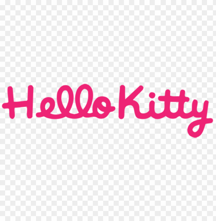 Hello Kitty Logo PNG - 180890