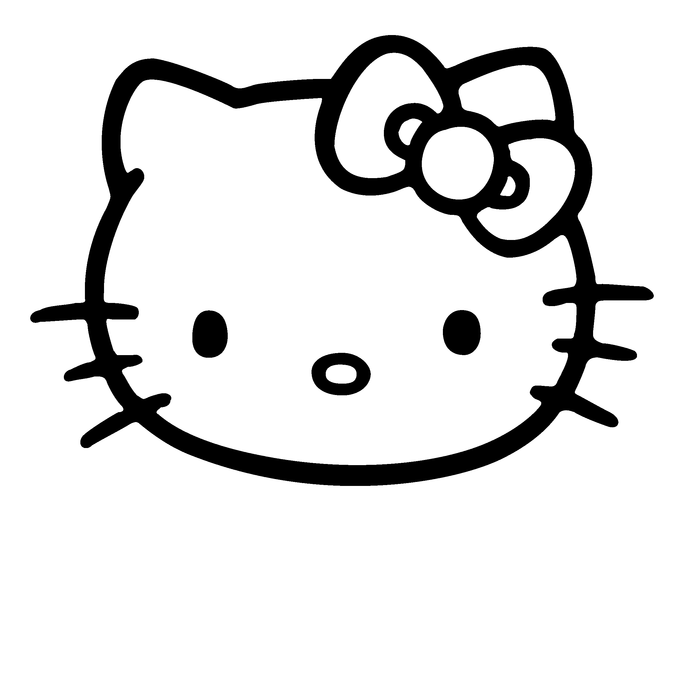 Hello Kitty Logo PNG - 180888