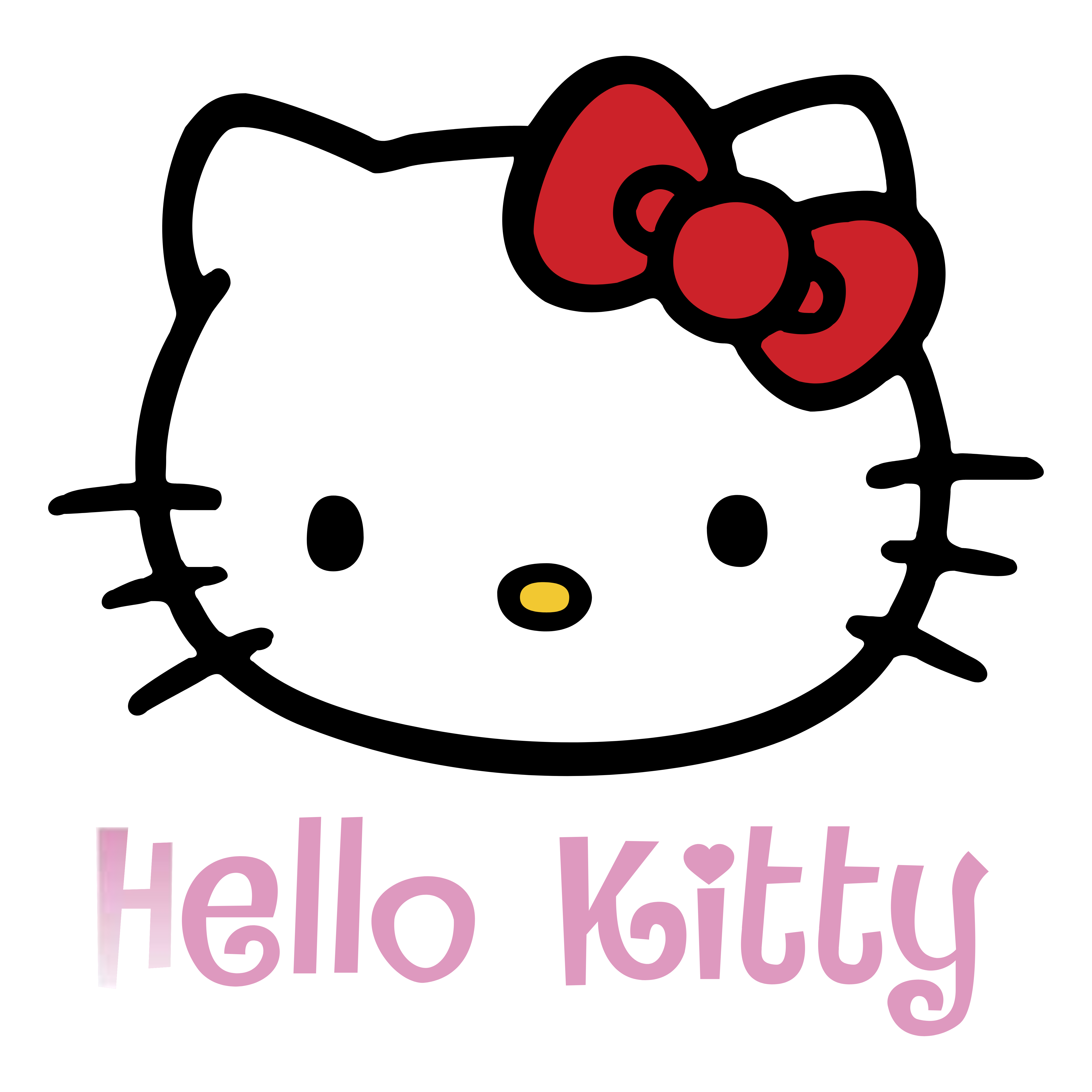 Hello Kitty Logo PNG - 180880