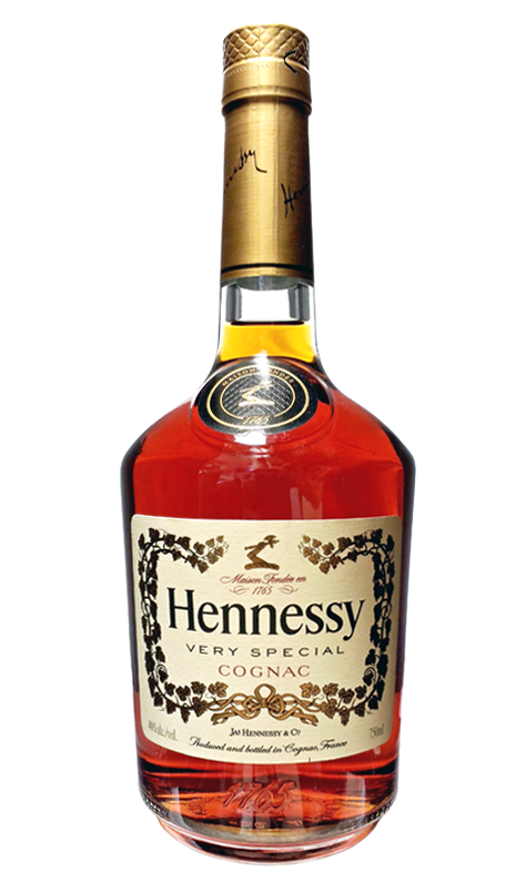 Free Hennessy Bottles PSD Tem