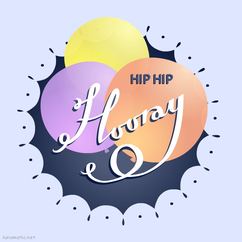 Hip Hip Hooray PNG - 52812