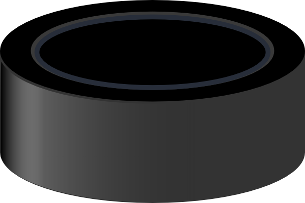 Hockey Puck PNG Black And White - 76636