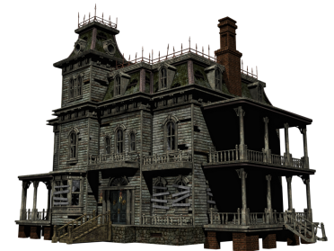 Halloween House PNG Free Down