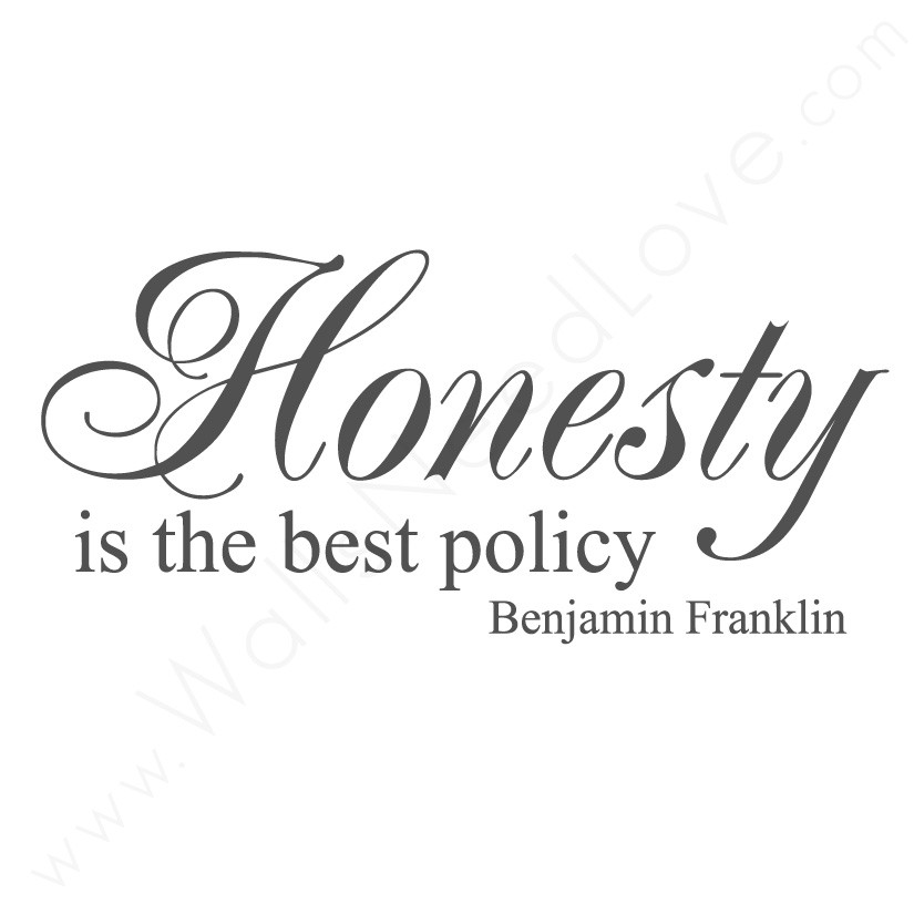 Honesty Is The Best Policy Banner PNG - 140277