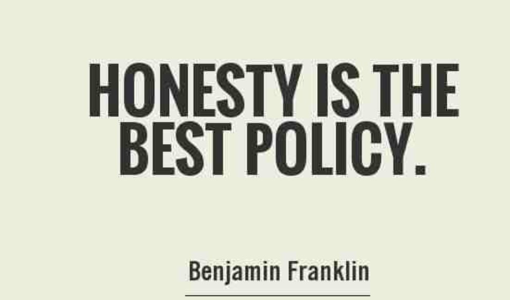 honesty quotes saying
