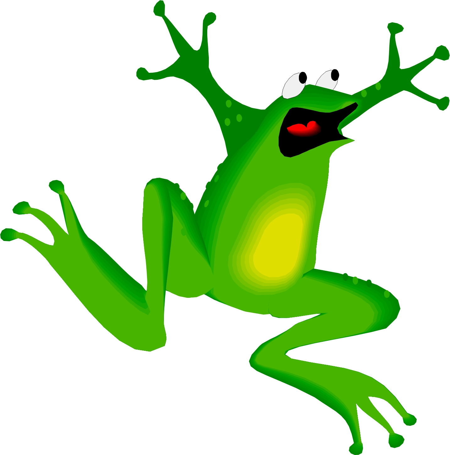 Hopping Frog PNG - 69478