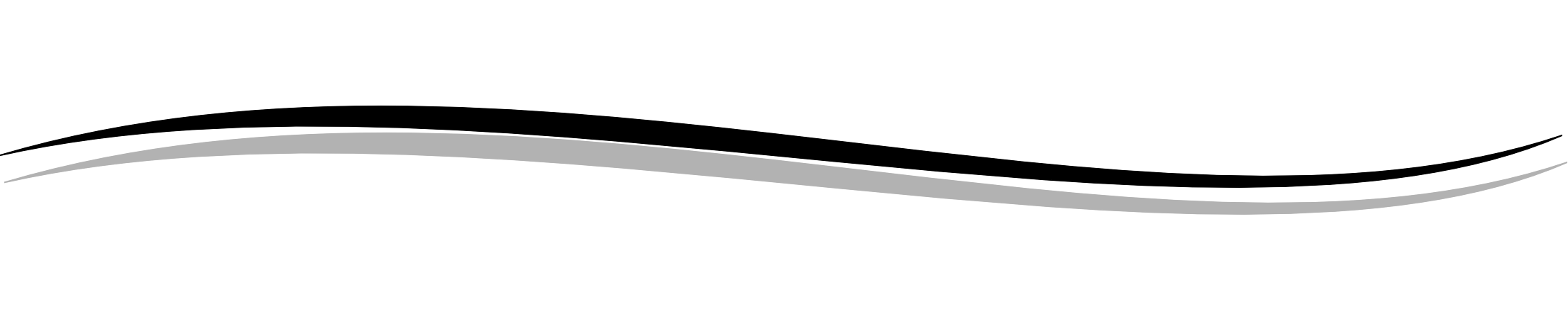 Decorative Line Black PNG - 6886
