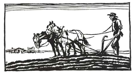 Horse And Plow PNG - 169455
