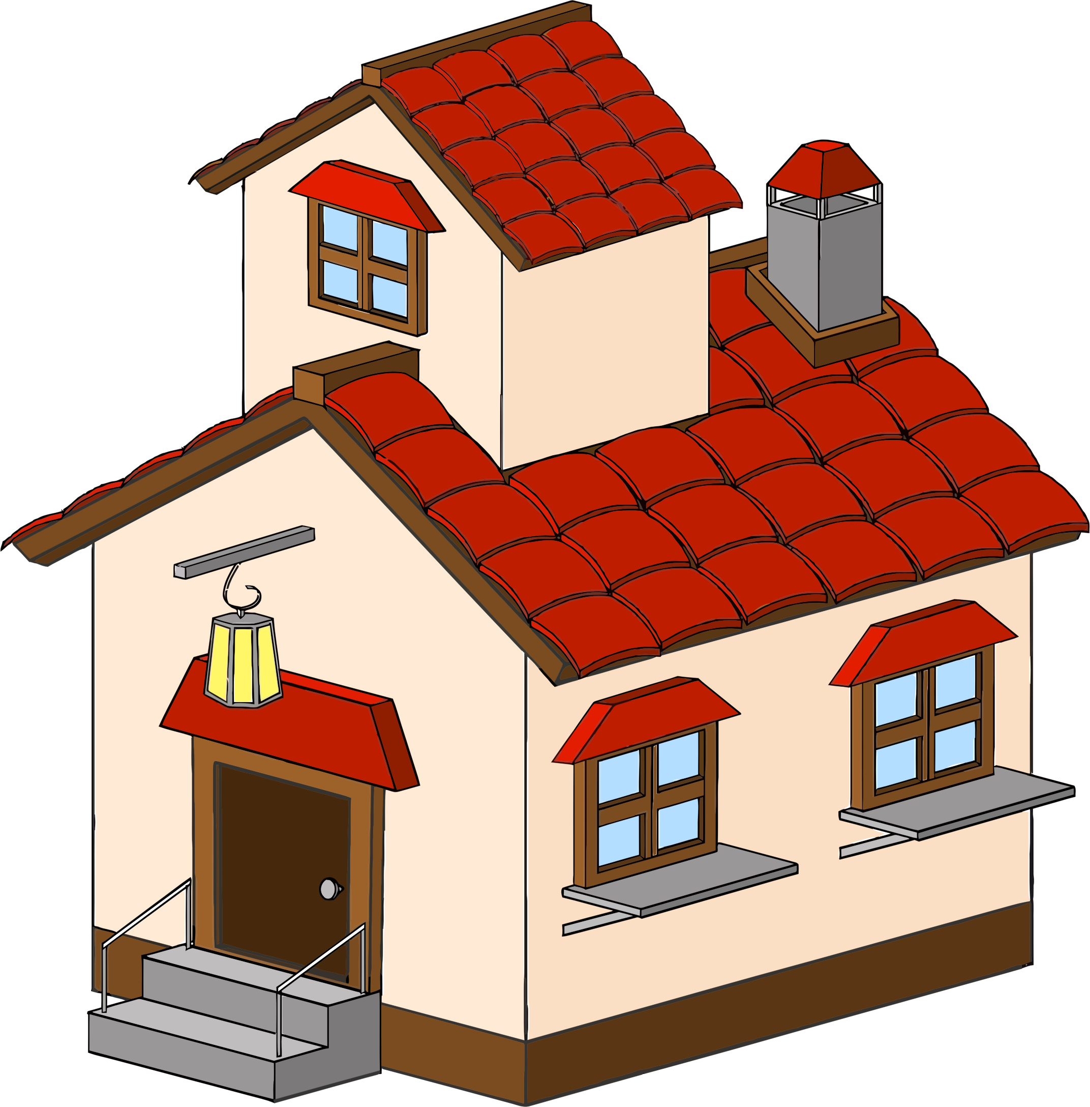 House Clipart PNG - 124416