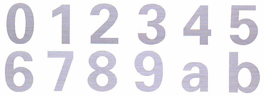 House Numbers PNG - 163845