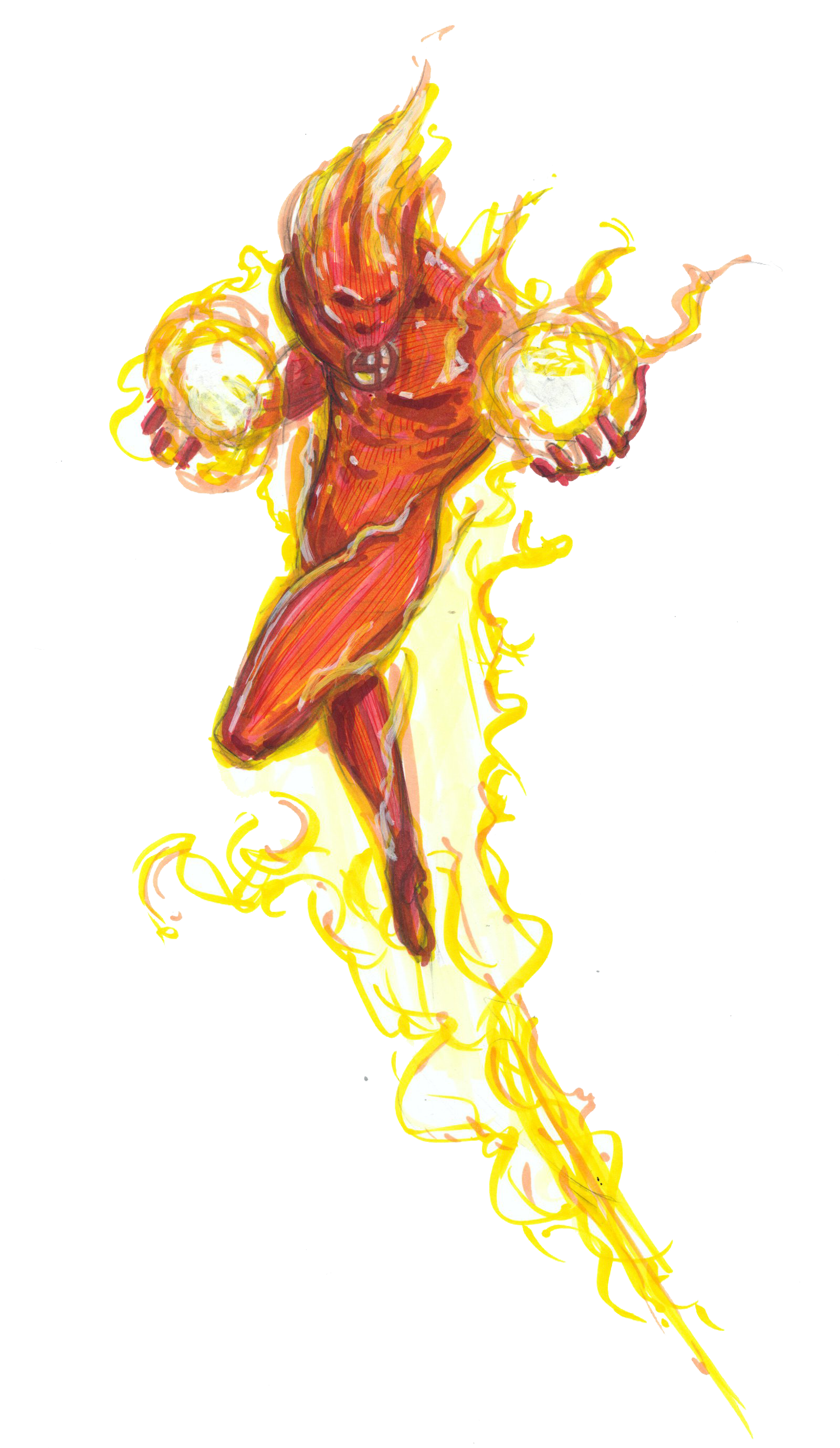 Human Torch Download Png PNG 