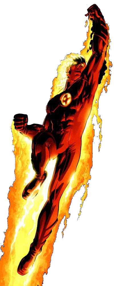 Human Torch PNG Picture