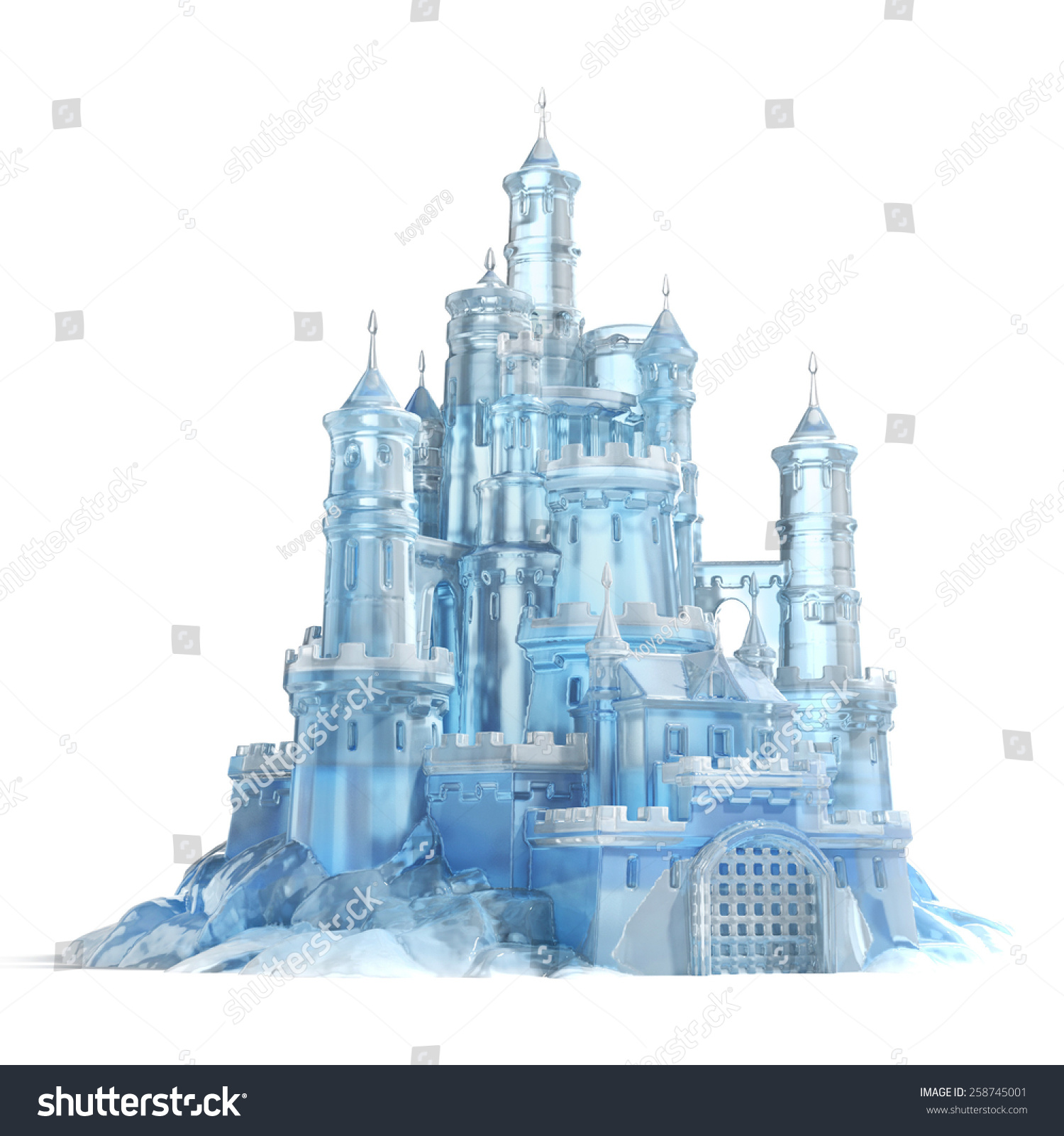 Frozen Ice Castle - Frozen