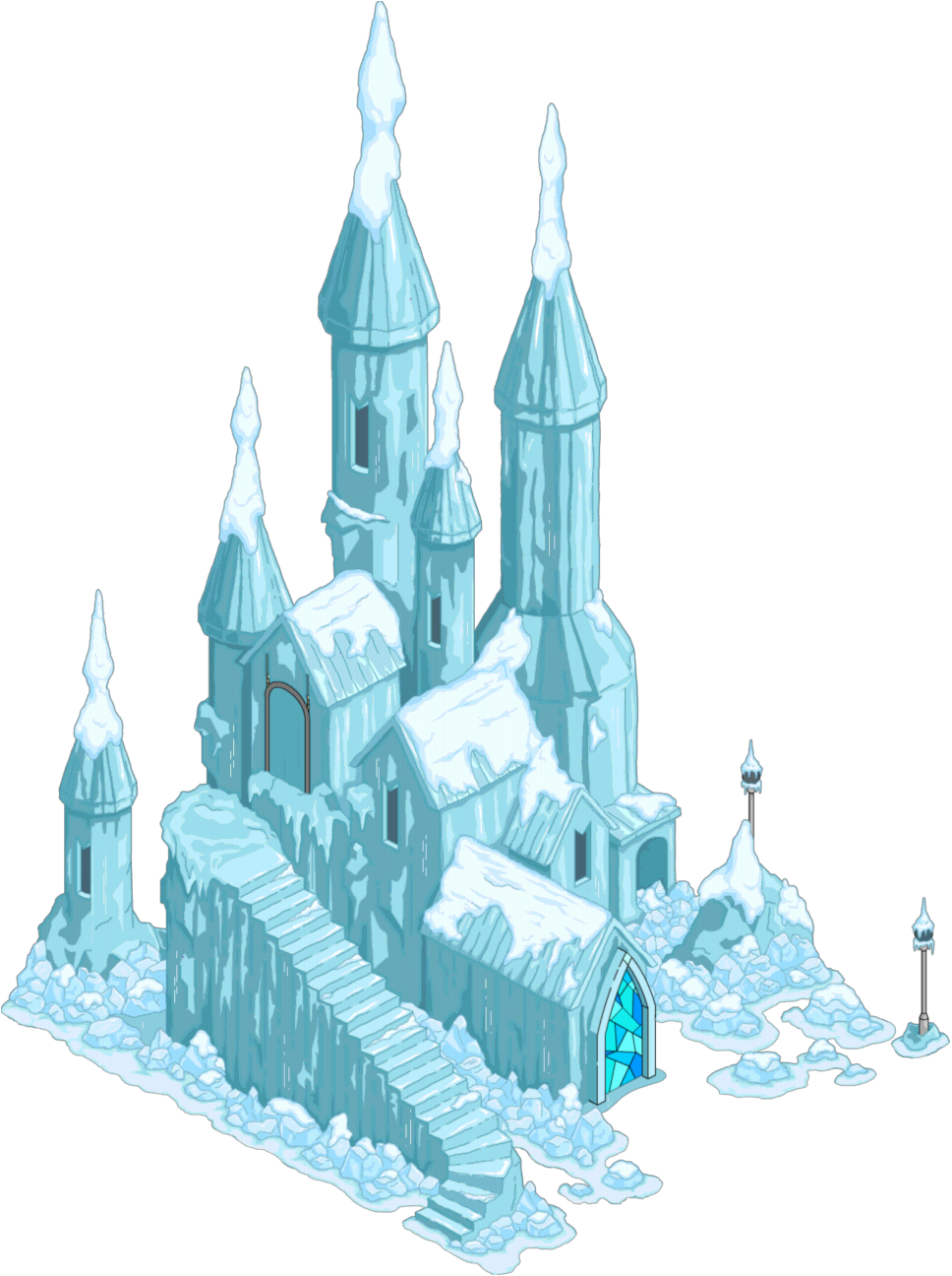 cartoons ice castle, Snow Cas
