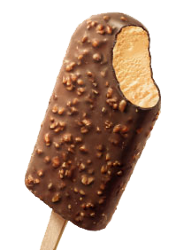 chocolate hazelnut ice cream 