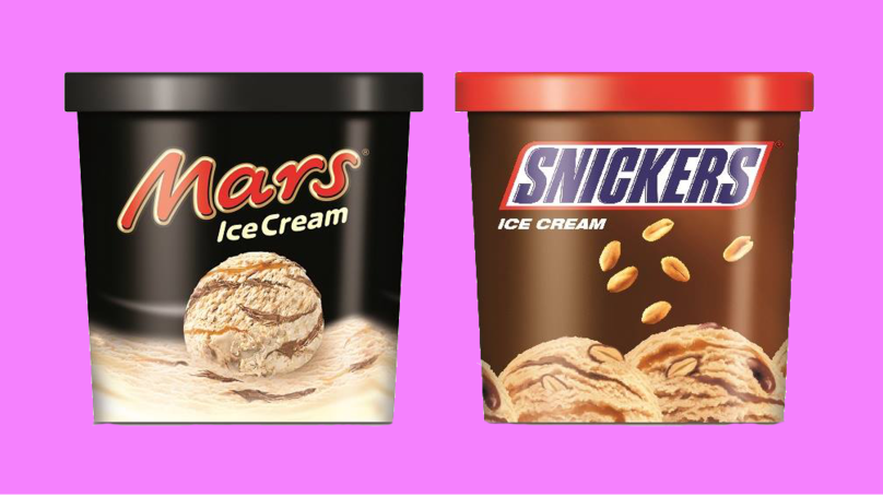 Mars And Snickers Ice Cream T