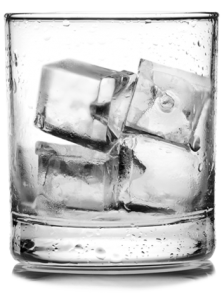 Ice Cubes In Glass PNG - 170868