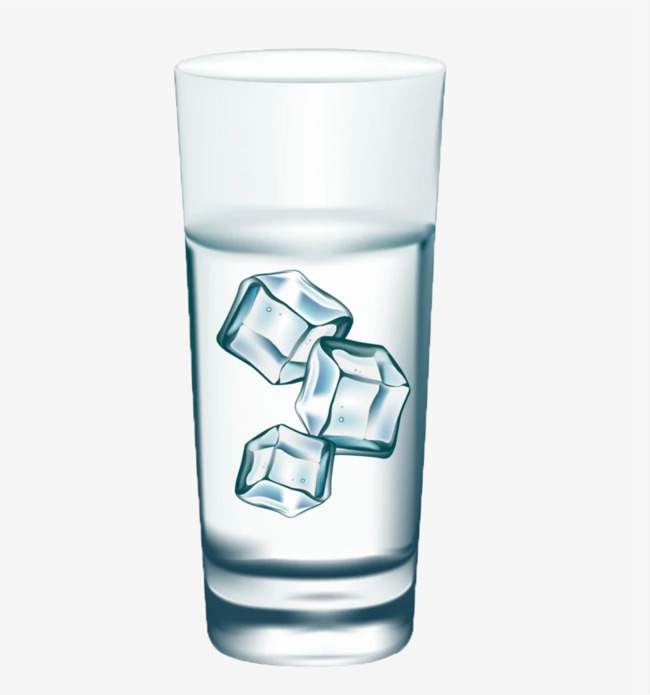 Ice Cubes In Glass PNG - 170865