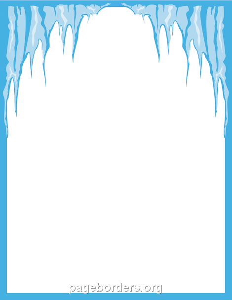 Icicle PNG Border - 53222