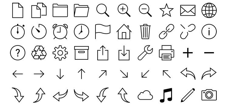 Icon Set PNG - 100694