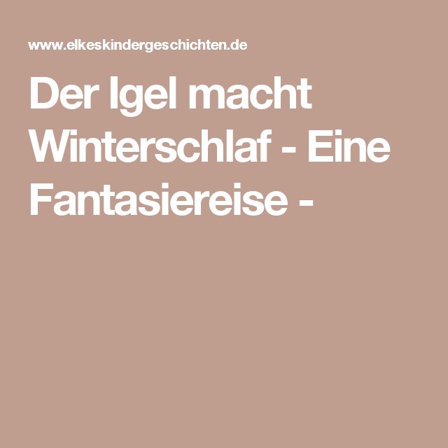 Igel Winterschlaf PNG - 49151