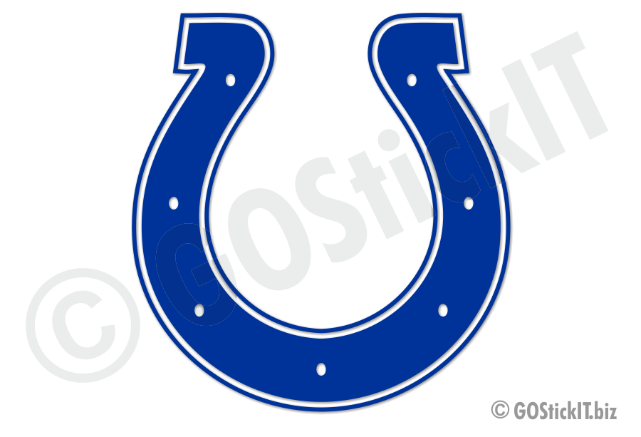 Indianapolis Colts BLUE Logo 