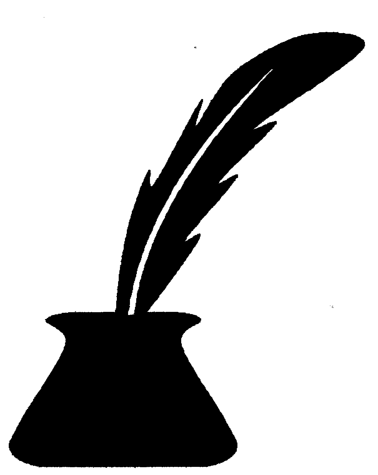 Ink Bottle PNG Black And White - 69987