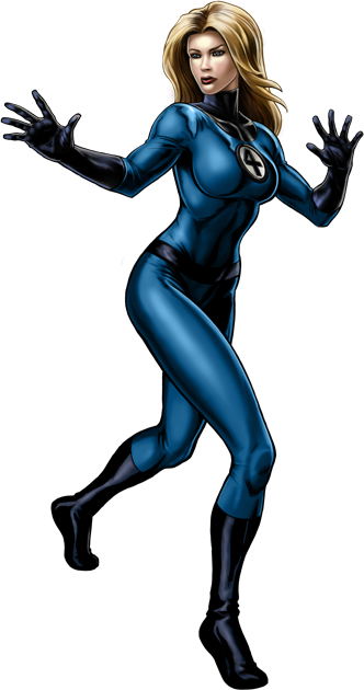 Invisible Woman PNG - 10000
