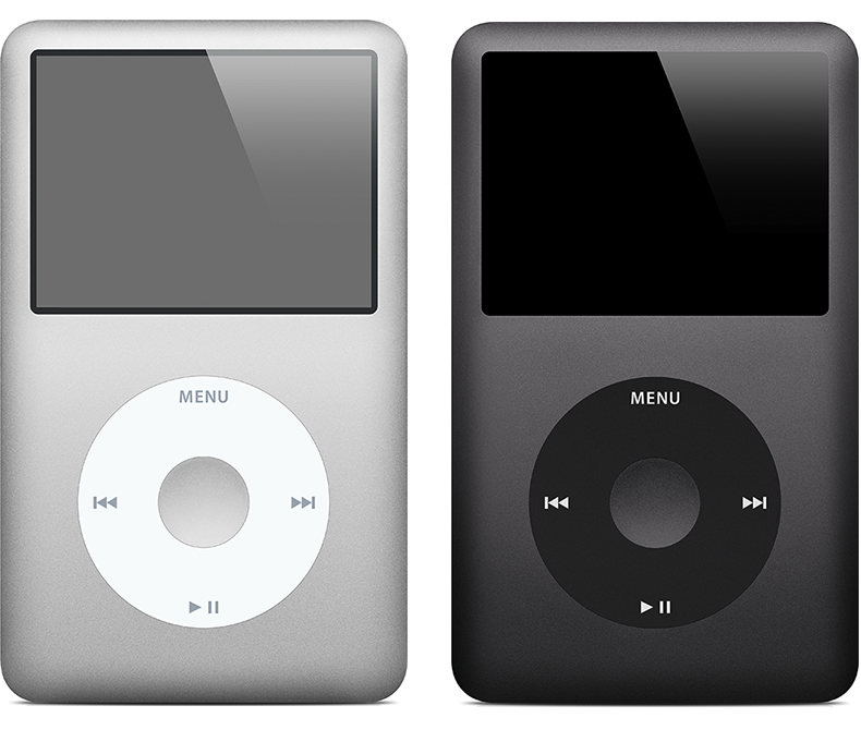 Ipod PNG Black And White - 70293