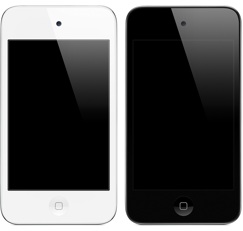 Ipod PNG Black And White - 70300