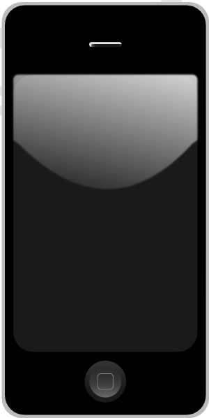 Ipod PNG Black And White - 70299