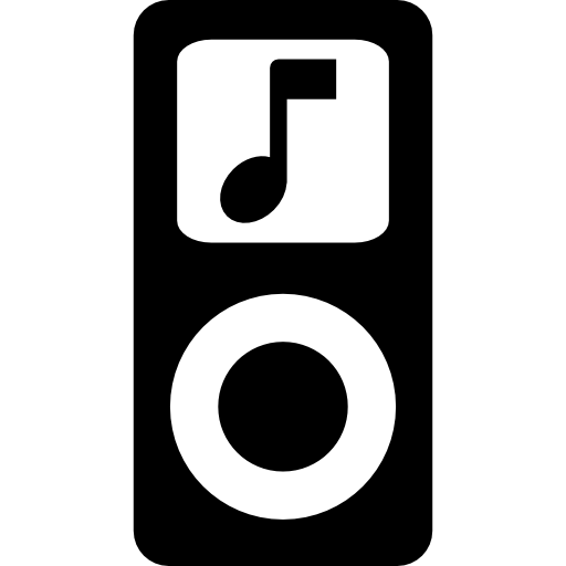 Ipod PNG Black And White - 70298