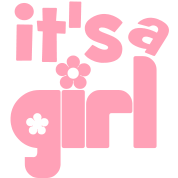Its A Girl PNG - 70107