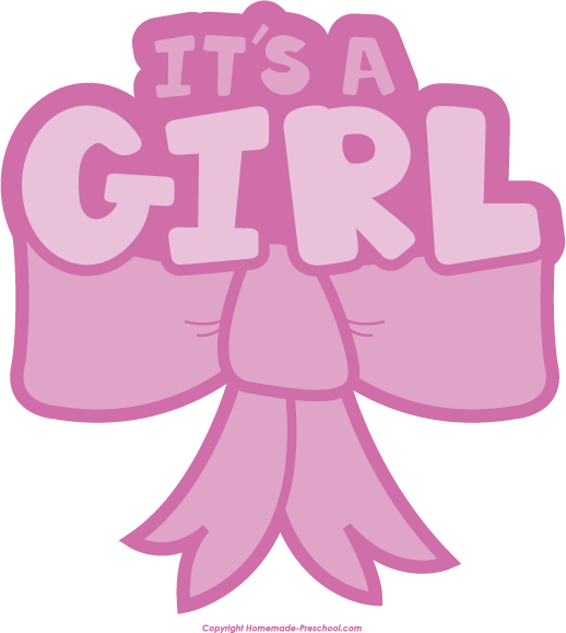 Its A Girl PNG - 70102