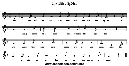 Itsy Bitsy Spider PNG - 48245