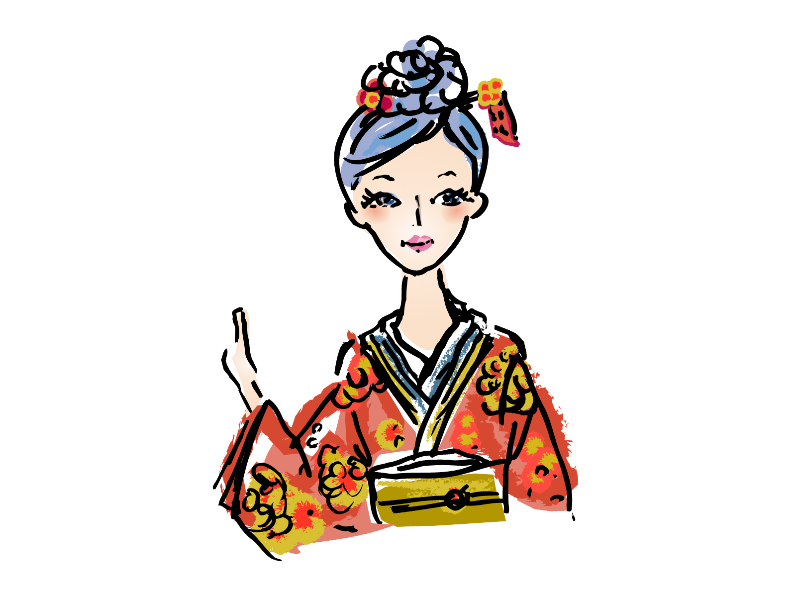 Japanese Kimono PNG - 42890