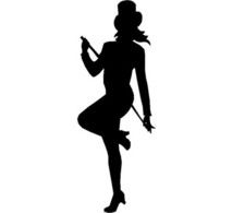 Jazz Dancer PNG Silhouette - 48173