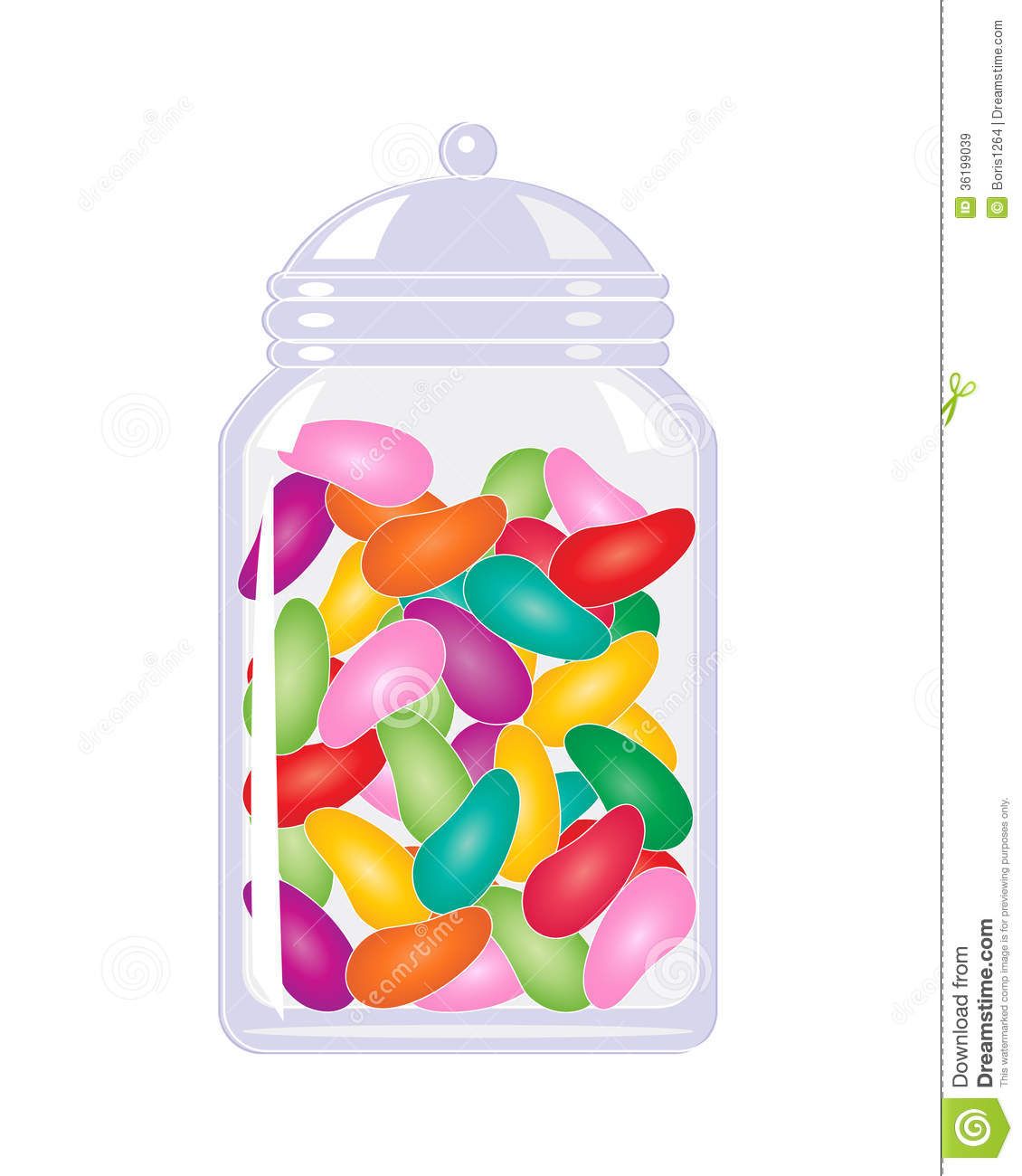 Jelly Bean Jar PNG - 158046